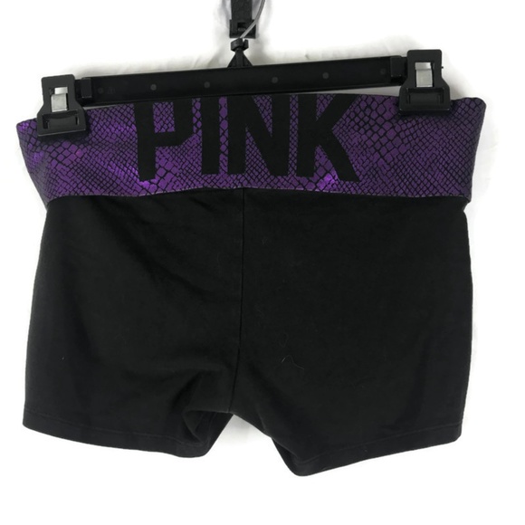 pink yoga shorts victoria's secret